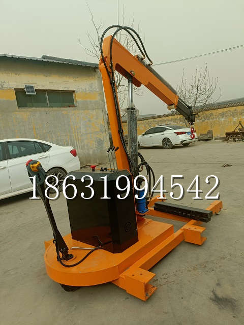 沙河口区自卸车厢随车吊 自制轮式四不像起重机 四驱平板吊 5吨 贵盛