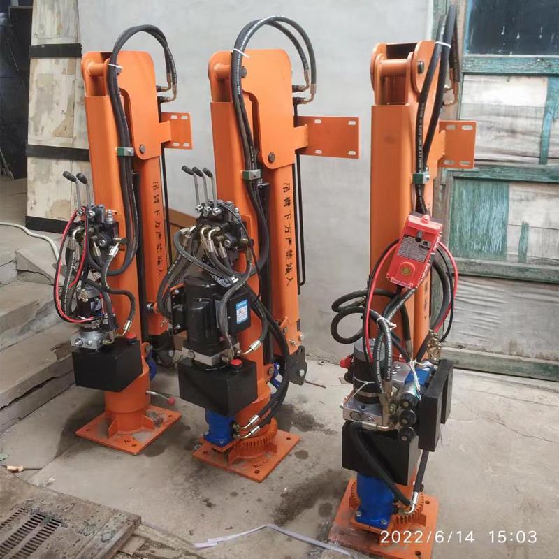 沙河口区重汽蓝牌随车吊 3.2吨 国六动力强 液压驱动 农用自卸起重机